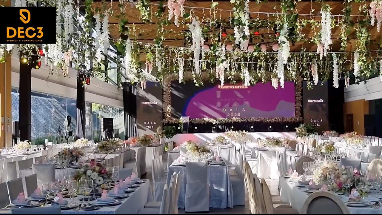 Oferta de espacios para cubrir las necesidades de tus eventos